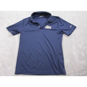Nike Golf Polo Shirt Womens Medium Navy Blue Dri-FIT Disney Hollywood Studios